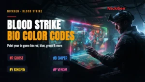 Blood Strike bio color codes generator by NickGen