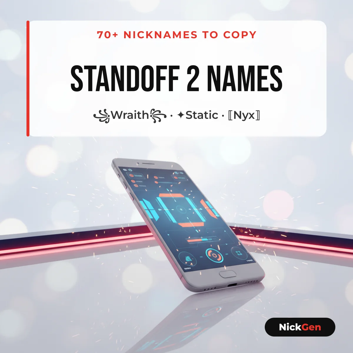 Standoff 2 names: 70+ nicknames to copy, like ꧁Wraith꧂, ✦Static and ⟦Nyx⟧